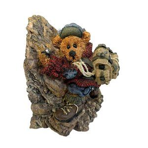 Vintage Boyds Bear The Bearstone Collection Figurine Sir Edmund Persistence 1996